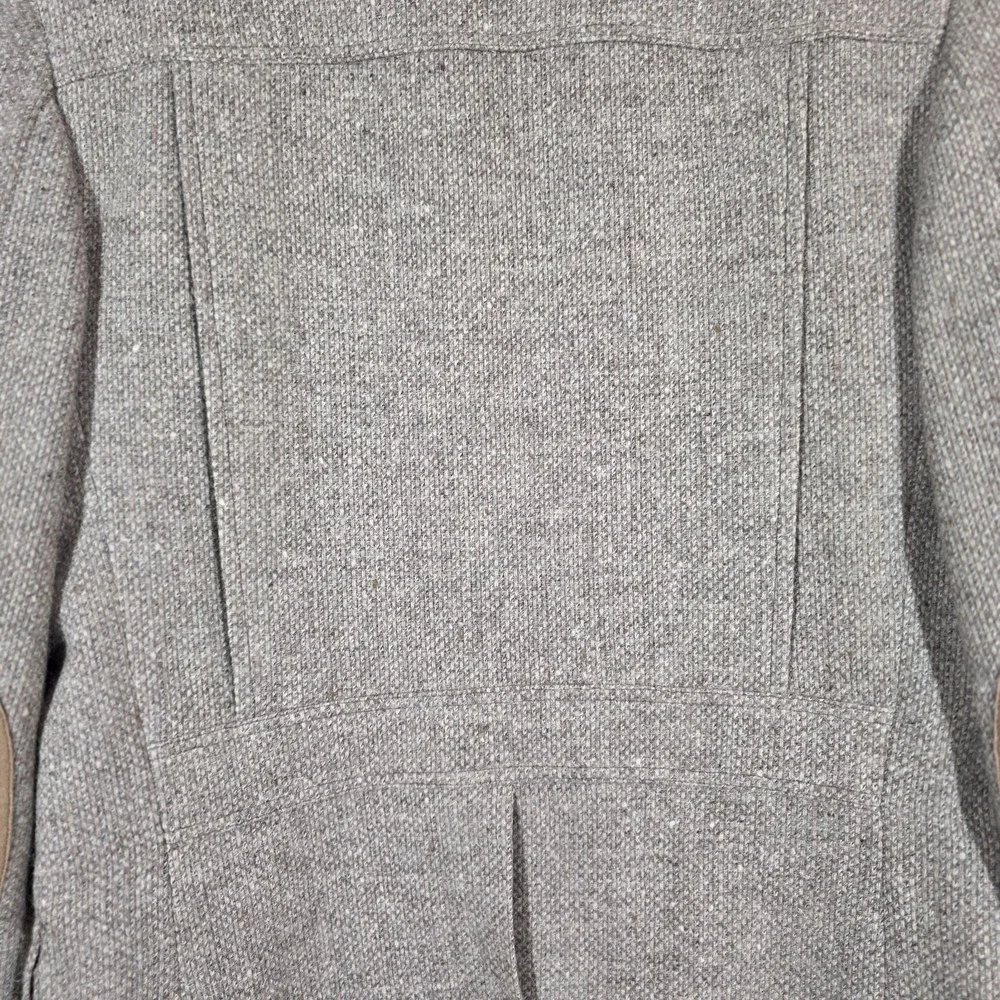 Vintage Pendleton Tweed Blazer Elbow Patches Tan/Brown Wool‎ Sport Coat 42 Long